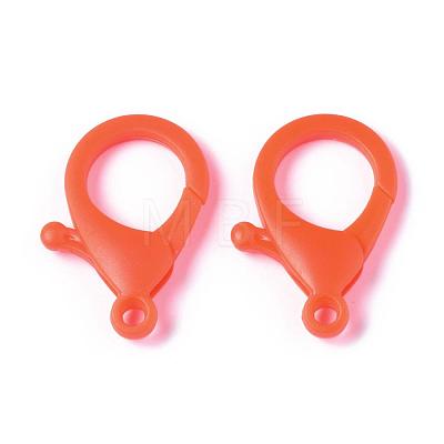 Plastic Lobster Claw Clasps KY-ZX002-01-B-1