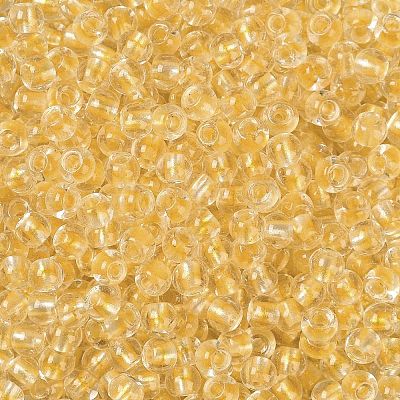 Transparent Inside Colours Glass Seed Beads SEED-A032-04B-1