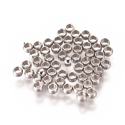 Tarnish Resistant 201 Stainless Steel Spacer Beads STAS-I137-01A-P-1