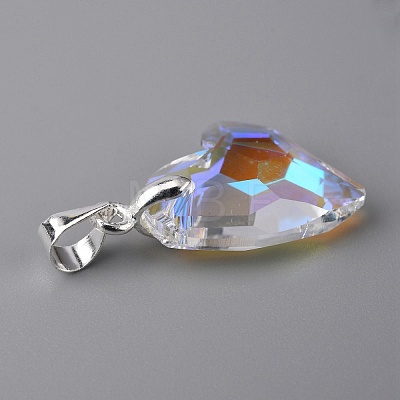 Electroplate Glass Pendants FIND-TAC0009-67S-01-1