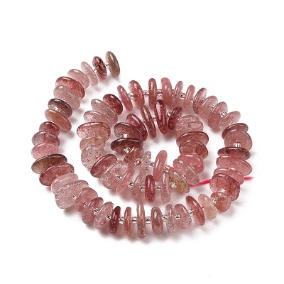 Natural Straswberry Quartz Beads Strands G-D480-A14-1