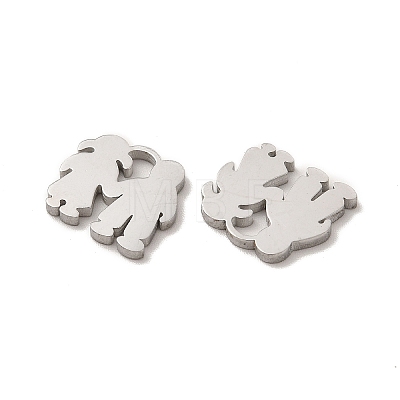 Non-Tarnish 304 Stainless Steel Charms STAS-M089-45P-1