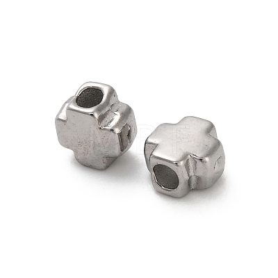 304 Stainless Steel Beads STAS-D204-04P-1