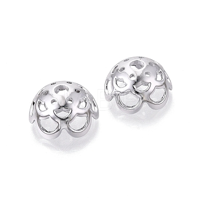 UV Plated ABS Bead Caps OACR-D316-04B-12-1