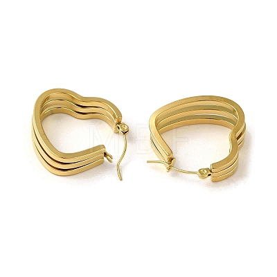 304 Stainless Steel Hoop Earrings for Women EJEW-B054-19G-04-1