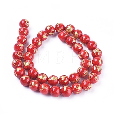 Natural Jade Beads Strands X-G-F670-A14-8mm-1