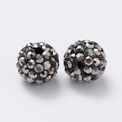 Pave Disco Ball Beads RB-H258-10MM-566-1