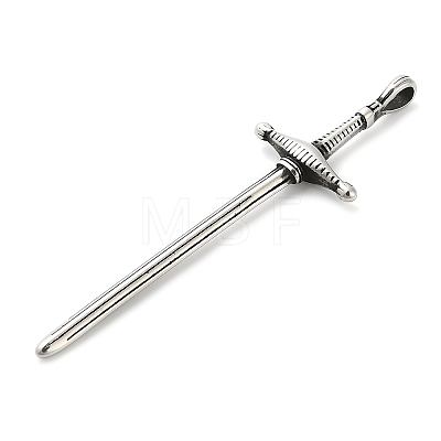 316 Surgical Stainless Big Steel Pendants STAS-A123-06AS-1