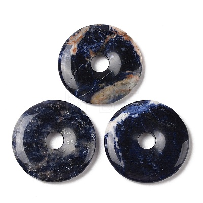 Natural Sodalite Pendants G-F524-H11-1