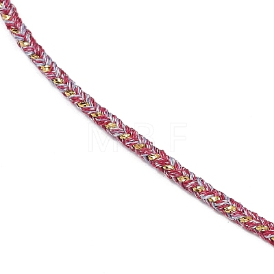 2.5MM Round Nylon Cotton Cord Necklace Making NJEW-C106-01G-05-1