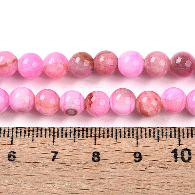 Natural Persian Jade Beads Strands G-A255-A02-01G-1