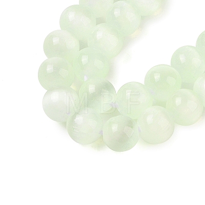 Natural Selenite Beads Strands G-C142-01A-11-1