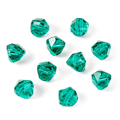 10Pcs Glass Imitation Austrian Crystal Beads GLAA-TADJ0001-11C-1