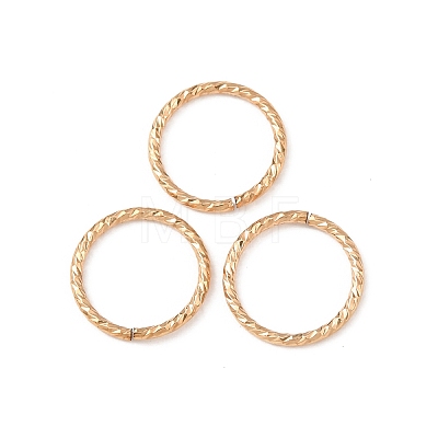 1/20 14K Gold Filled Open Jump Rings KK-Z159-01G-05-1