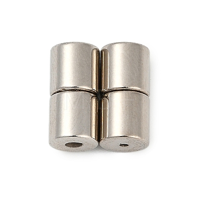 Brass Magnetic Clasps X-KK-H202-01P-01-1
