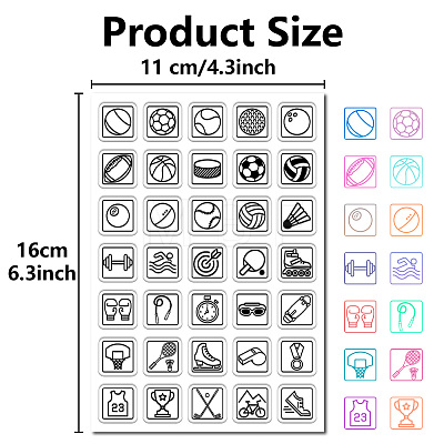 Custom PVC Plastic Clear Stamps DIY-WH0439-0439-1