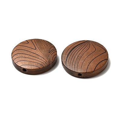 Natural Schima Wood Beads WOOD-A026-16-1