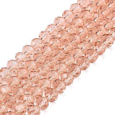 Glass Beads Strands EGLA-A044-T4mm-D21-1