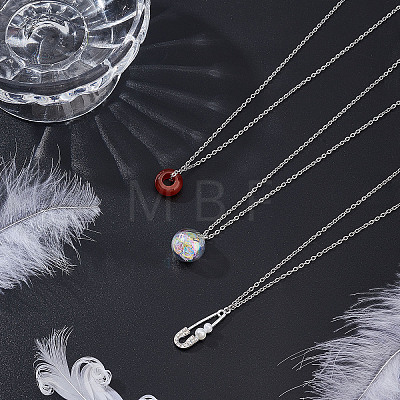 304 Stainless Steel Necklace MAK-PH0003-02-1