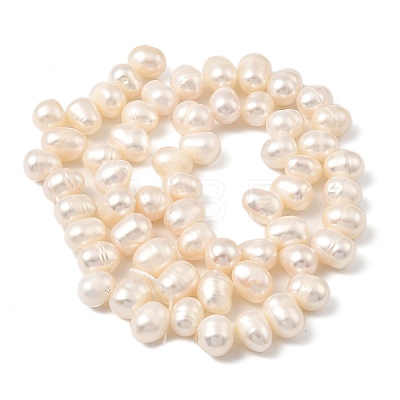 Natural Cultured Freshwater Pearl Beads Strands PEAR-I007-04F-01A-1