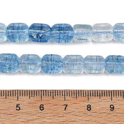 Transparent Glass Beads Strands GL-A001-01A-05-1