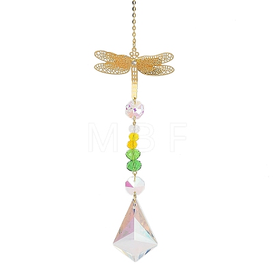 Hollow Alloy Hanging Ornaments HJEW-Q012-05C-1