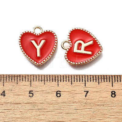 Alloy Enamel Pendants ENAM-K075-02G-02-1