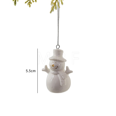 Christmas Porcelain Pendant Decorations PW-WG51DF9-06-1