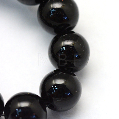 Baking Painted Pearlized Glass Pearl Round Bead Strands HY-Q003-10mm-80-1