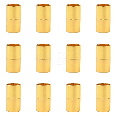 8Pcs Brass Magnetic Clasps KK-YW0003-10G-1