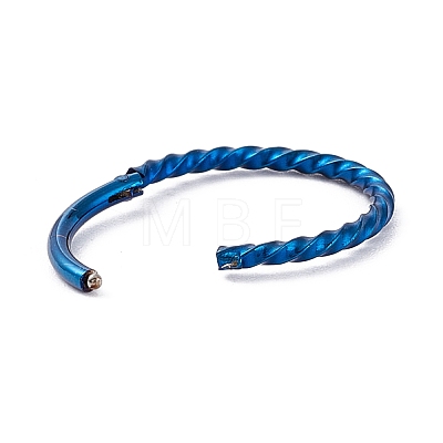 Twisted Ring Hoop Earrings for Girl Women STAS-D453-01A-04-1