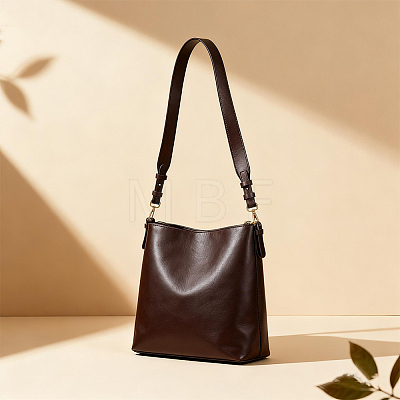 2Pcs 2 Colors PU Leather Bag Handles DIY-CL0002-68-1
