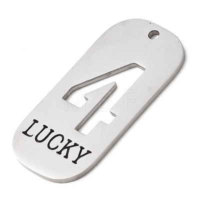 304 Stainless Steel Pendants STAS-D200-02E-P-1