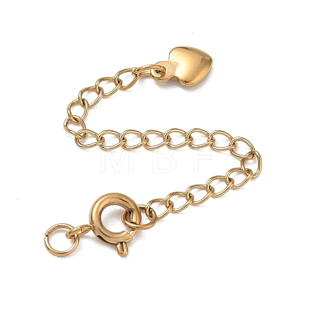 304 Stainless Steel Curb Chain Extender SA-CBA45D5-02G-1
