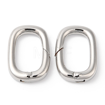 Brass Spring Gate Rings KK-R143-27P-1
