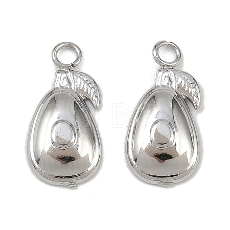 Fruit 304 Stainless Steel Charms STAS-H242-03P-03-1