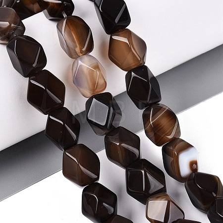 Natural Agate Beads Strands GG-N361-06A-06-1