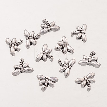 Dragonfly Tibetan Style Alloy Beads LS-AB45-NF-1