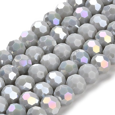 Opaque Glass Beads Stands LS-EGLA-A035-P8mm-B22-1