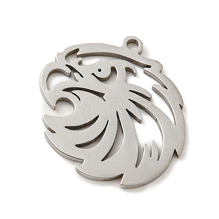 Non-Tarnish 201 Stainless Steel Pendants FIND-Z009-07P-1