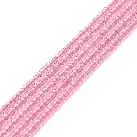 Transparent Glass Beads Strands GLAA-C019-01A-19-1