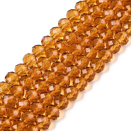 Glass Beads Strands EGLA-A044-T4mm-D04-1