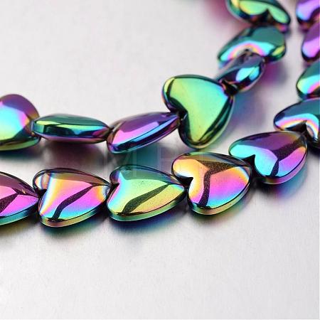 Electroplate Non-magnetic Synthetic Hematite Bead Strands G-F300-22D-02-1