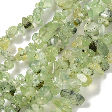 Natural Prehnite Beads Strands G-P332-41A-1