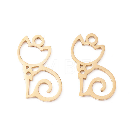 304 Stainless Steel Pendants STAS-S105-JN366-2-1