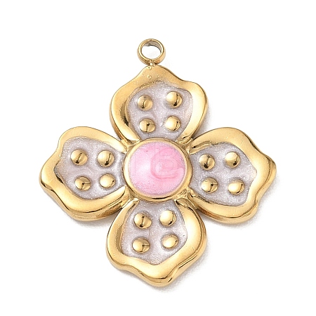 304 Stainless Steel Enamel Pendants LS-STAS-I369-04G-01-1