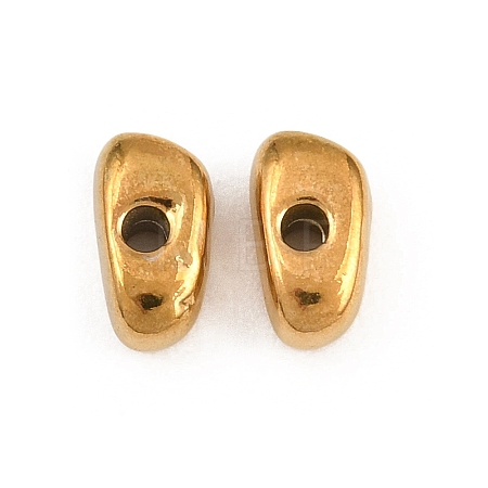 Irregular 304 Stainless Steel Beads STAS-D394-03E-G-1