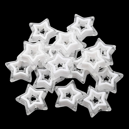 Acrylic Beads SACR-G033-02E-1