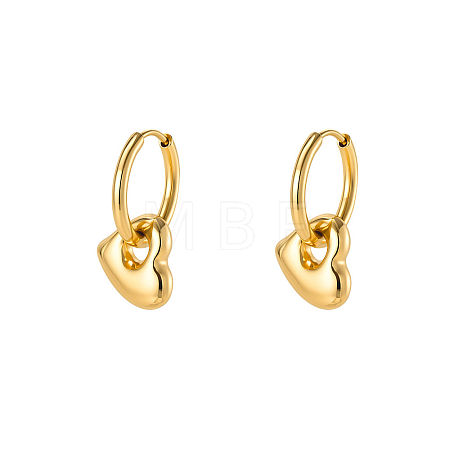 304 Stainless Steel Hoop Dangle Earrings for Women AF5026-3-1