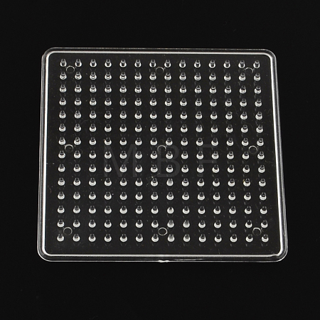 Square ABC Plastic Pegboards used for 5x5mm DIY Fuse Beads DIY-Q009-10-1